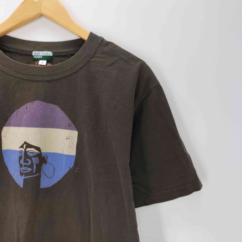 ポールスミスジーンズ Paul Smith JEANS アフロ 両面 プリント Tシャツ メンズ import:M