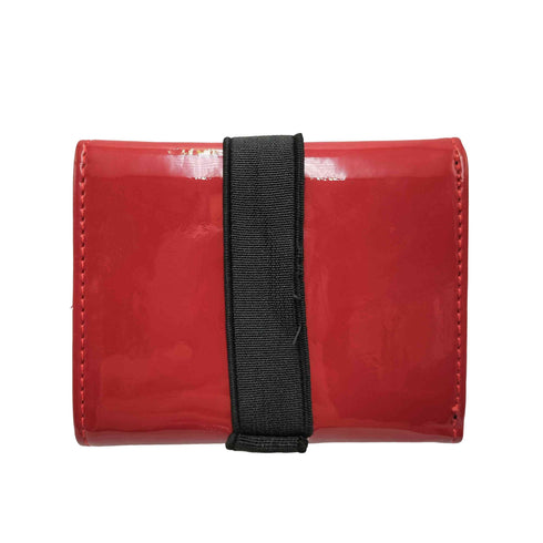 グラウンドワイ Ground Y ENAMEL THREEFOLD MINI WALLET エナメル 三つ折り ミニ ウォレット メンズ