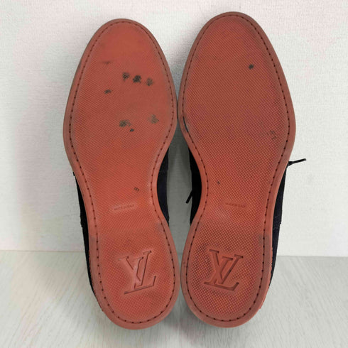 ルイヴィトン LOUIS VUITTON ウィングチップ スウェードレザーローカットシューズ メンズ 6 2/1