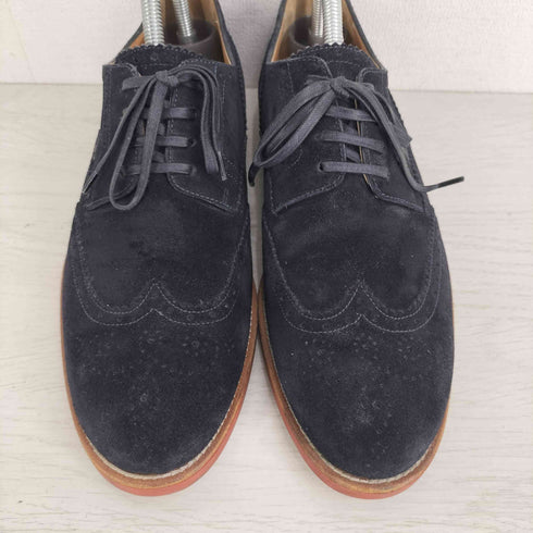 ルイヴィトン LOUIS VUITTON ウィングチップ スウェードレザーローカットシューズ メンズ 6 2/1