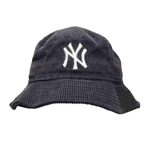ニューエラ NEW ERA ロゴ刺繍 太畝 コーデュロイ バケットハット メンズ SAMLL/MEDIUM