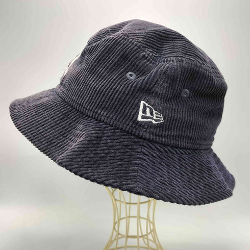 ニューエラ NEW ERA ロゴ刺繍 太畝 コーデュロイ バケットハット メンズ SAMLL/MEDIUM