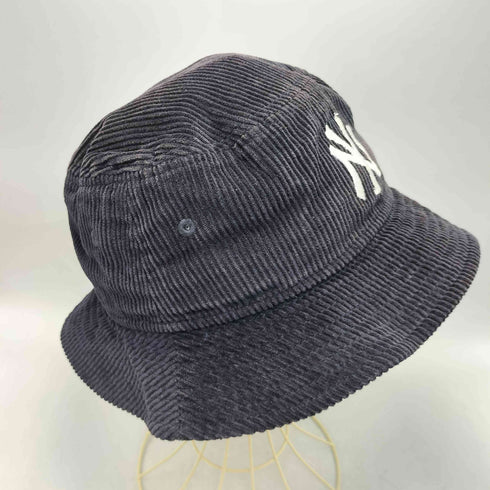 ニューエラ NEW ERA ロゴ刺繍 太畝 コーデュロイ バケットハット メンズ SAMLL/MEDIUM