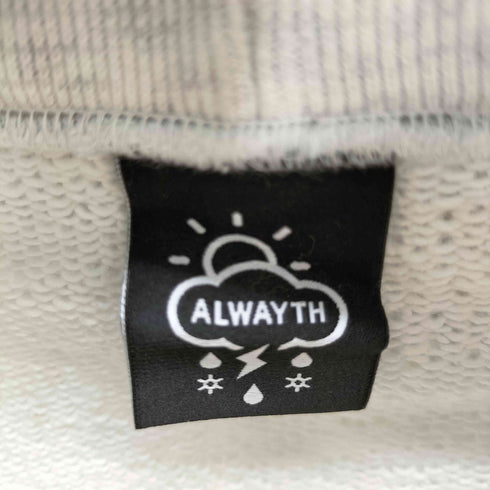 オールウェイズ ALWAYTH WEAT H.E.R Hoodie メンズ L