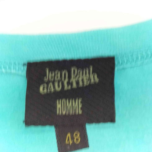 ジャンポールゴルチエオム Jean Paul GAULTIER HOMME フロントプリント S/S Tシャツ レディース EUR:48