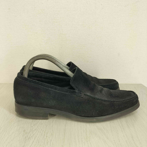 エンポリオアルマーニ EMPORIO ARMANI ビジネス スウェードレザーローファー メンズ 39 ½