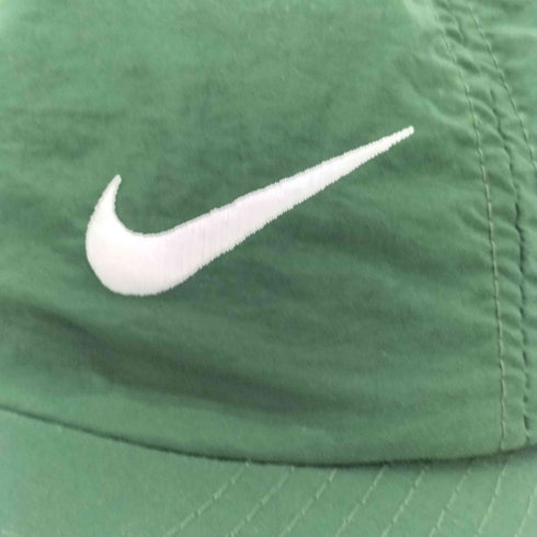 ナイキ NIKE 90S 銀タグ スウッシュロゴ スナップバック ナイロン キャップ メンズ