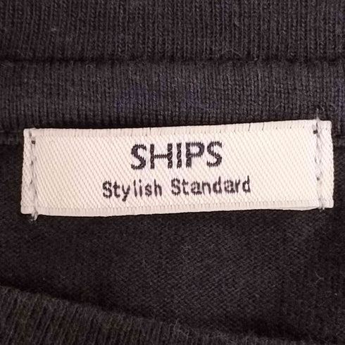 シップス SHIPS 抗菌 防臭 NANO-FINE(R) ハイゲージ クルーネック Tシャツ メンズ JPN:S