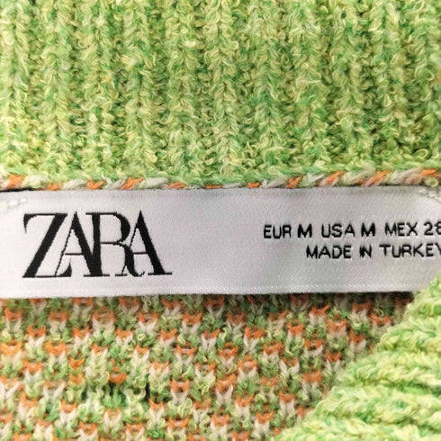 ザラ ZARA 花柄 S/S カーディガン レディース 28