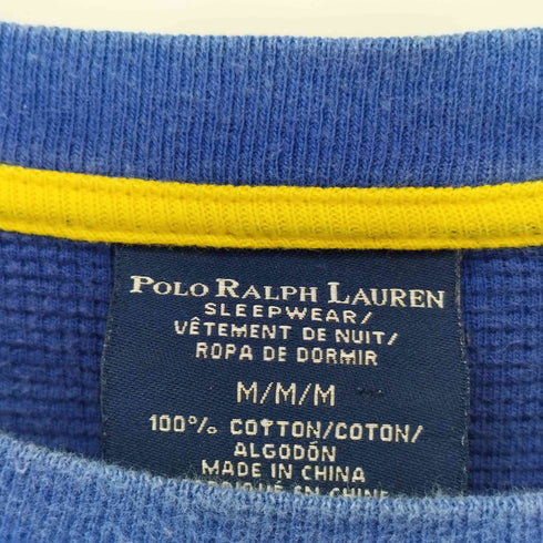 ポロラルフローレン POLO RALPH LAUREN ポニー刺繍 サーマル L/S シャツ メンズ import:M