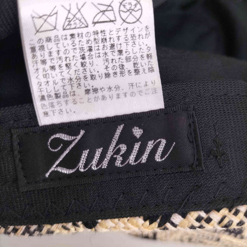 ZUKIN フロントリボンフリルキャップ レディース M-S