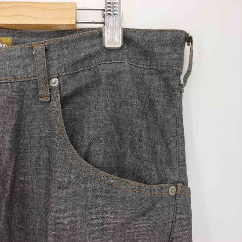 バランスウェアデザイン balanceweardesign 00s 立体裁断 Tech Combo Denim テックコンボデニム ライトオンス メンズ JPN:L