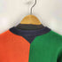 トミーヒルフィガー TOMMY HILFIGER 90-00s 前Vガゼット マルチカラーニット メンズ L