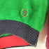 トミーヒルフィガー TOMMY HILFIGER 90-00s 前Vガゼット マルチカラーニット メンズ L