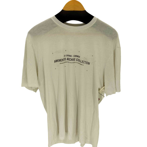 アモーメント amomento 25SS レタリング Tシャツ メンズ