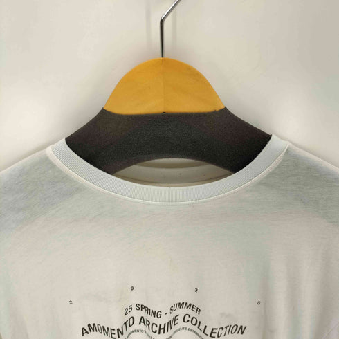 アモーメント amomento 25SS レタリング Tシャツ メンズ