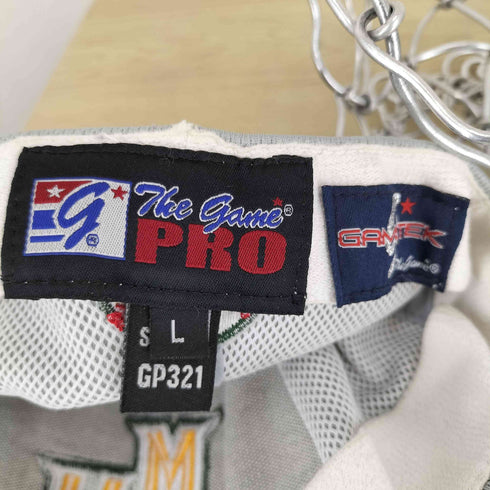 The Game Pro チームロゴ刺繍 ベースボールキャップ メンズ L
