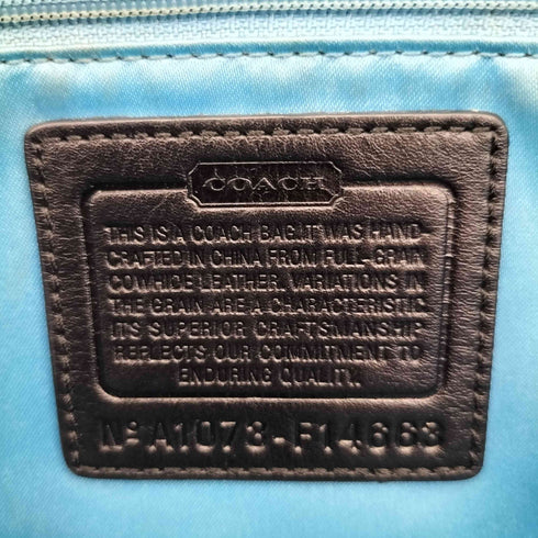 コーチ COACH エナメル シグネチャー トートバッグ レディース