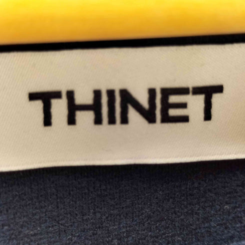 THINET フロッキープリントスウェットプルオーバー メンズ M