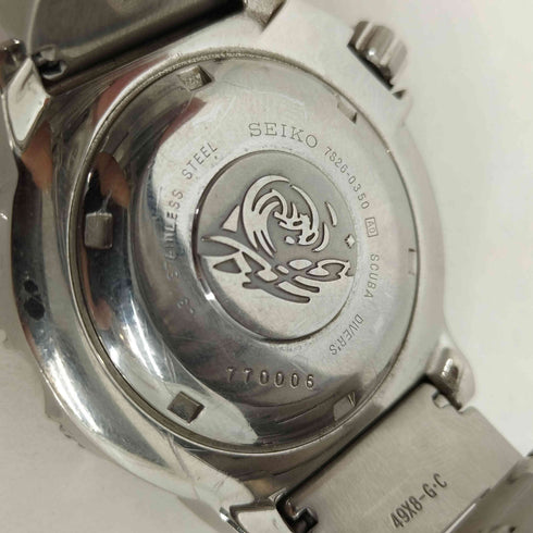 セイコー SEIKO DIVER’S 200m ダイバーズ ブラックモンスター 腕時計 メンズ