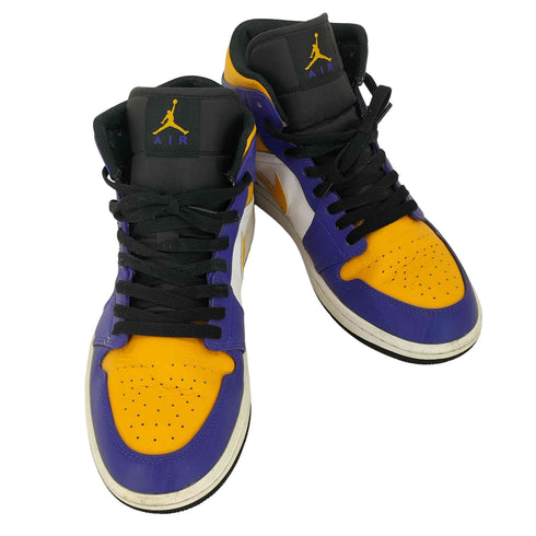ナイキ NIKE Air Jordan 1 Mid Lakers メンズ JPN:26.5