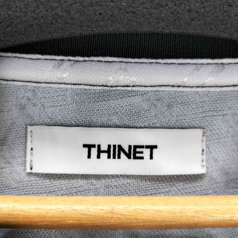 THINET ジャガードゲームシャツ メンズ M