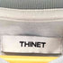 THINET フロッキープリントジャガードゲームシャツ メンズ M