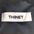THINET ロゴプリント ハーフジップアノラックジャケット メンズ L