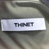 THINET ロゴプリント ハーフジップアノラックジャケット メンズ M