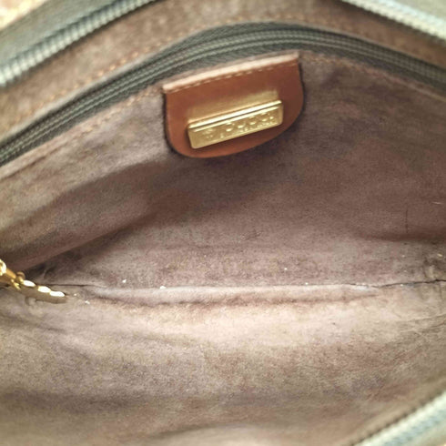 グッチ GUCCI オールドGGロゴ スエードレザー ショルダーバッグ レディース