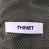 THINET ロゴ刺繍 パインピング テックジョガーパンツ メンズ L