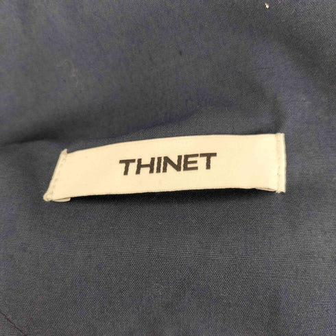 THINET ロゴ刺繍 スウェットジョガーパンツ メンズ L
