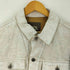 ザラ ZARA ホワイトウォッシュ加工 デニムジャケット メンズ import:L