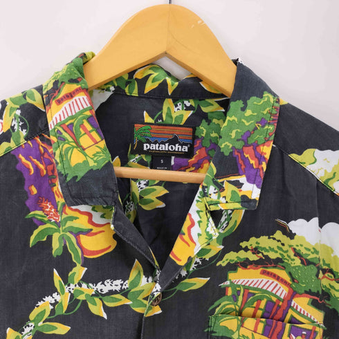 パタロハ pataloha 18AW パタロハ・ハレイワ25周年記念 アロハ シャツ メンズ import:S