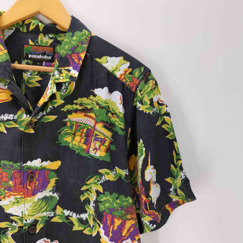 パタロハ pataloha 18AW パタロハ・ハレイワ25周年記念 アロハ シャツ メンズ import:S