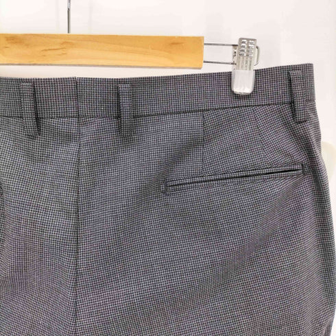 パーソンズ PERSONS 千鳥格子 チェックスラックス メンズ AB8