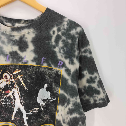 UK ロック バンド フォト プリント タイダイ柄 Tシャツ メンズ import:L