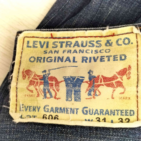 リーバイス Levis 606 RED TAB CORE CLASSIC JEANS スリムテーパード デニム パンツ メンズ W31 L32