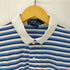 ポロバイラルフローレン Polo by RALPH LAUREN 90S ポニー 刺繍 コットン ボーダー ポロ シャツ メンズ import:M