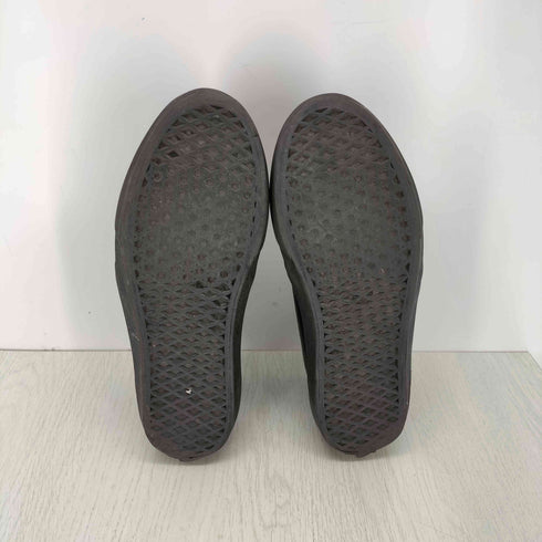バンズ VANS CHUKKA BLACK レザーチャッカブーツ メンズ 26.5