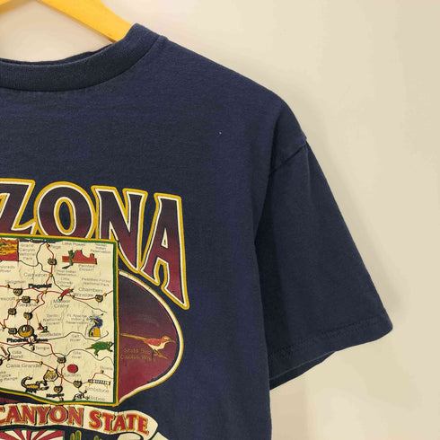Tony Hawk 90-00S ARIZONA 地図 マップ プリント Tシャツ メンズ import:M