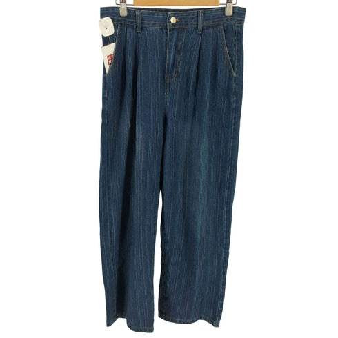AUSDRIMAN ストライプワイドデニムパンツ メンズ JPN:L