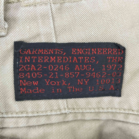 エンジニアードガーメンツ Engineered Garments MADE IN USA ワイドチノパン メンズ JPN:M