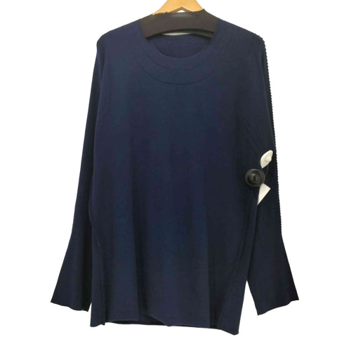 イッセイミヤケメン ISSEY MIYAKE MEN 06SS A-POC INSIDE カットオフ加工 クルーネックニット メンズ JPN:1