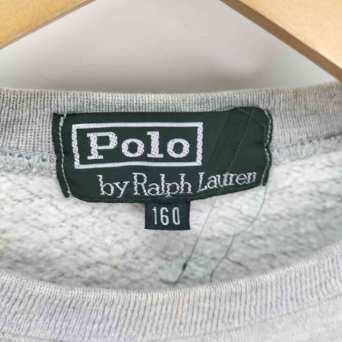ポロバイラルフローレン Polo by RALPH LAUREN 90S アーチロゴ クルーネックスウェット レディース 160
