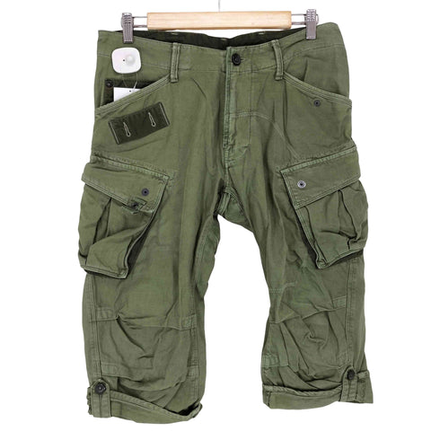 ジースターロー G-STAR RAW Y2K HCO ROVIC 3D SURFER TAPERED クロップド カーゴ 半端丈 メンズ 31