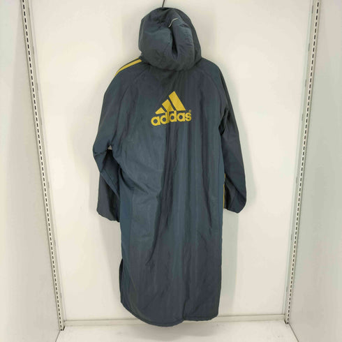アディダス adidas SHADOW ロングボアコート ベンチコート メンズ JPN:L