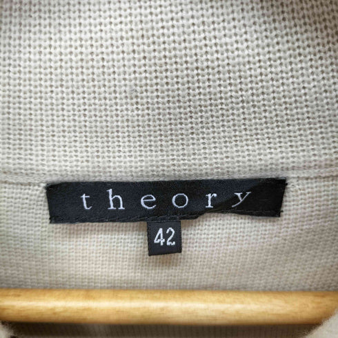 セオリー theory 比翼 ニットブルゾン レディース 42