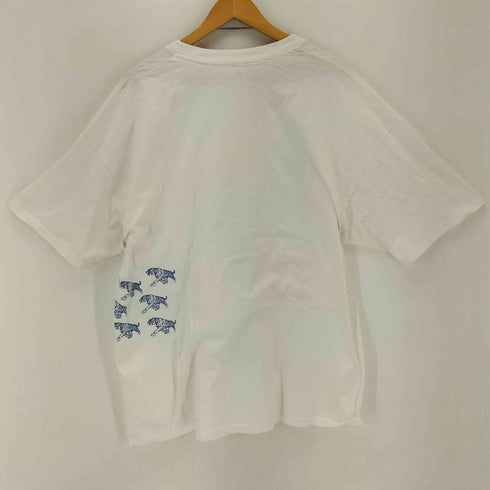 チャンピオン Champion USA製 シングルステッチ アニマルプリントS/SクルーネックTシャツ メンズ JPN:XXL