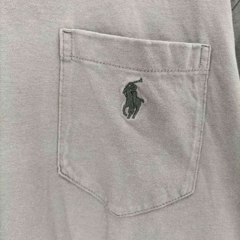 ポロラルフローレン POLO RALPH LAUREN ポニー刺繍 ポケットクルーネックTシャツ メンズ import:XL